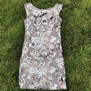 NWT WHBM Party sequined dress, size 0-2 (see measurements)